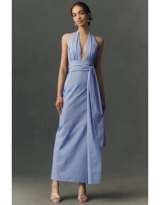 Halter-neck Dress