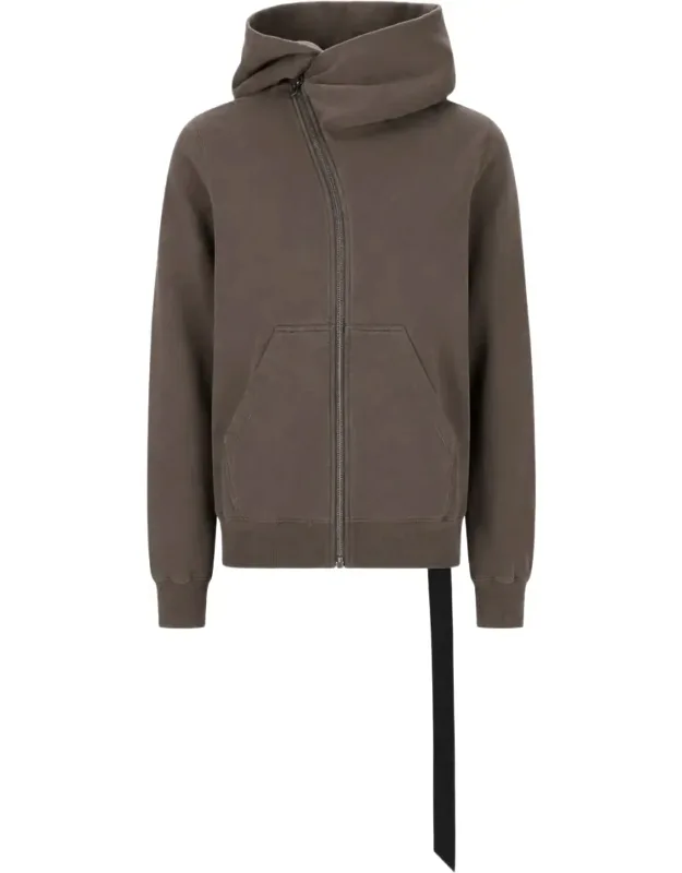 Mountain Asymmetrical Zip Hoodie