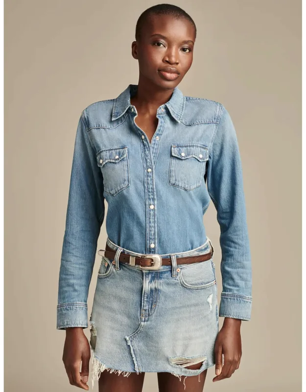 Denim Western Shirt