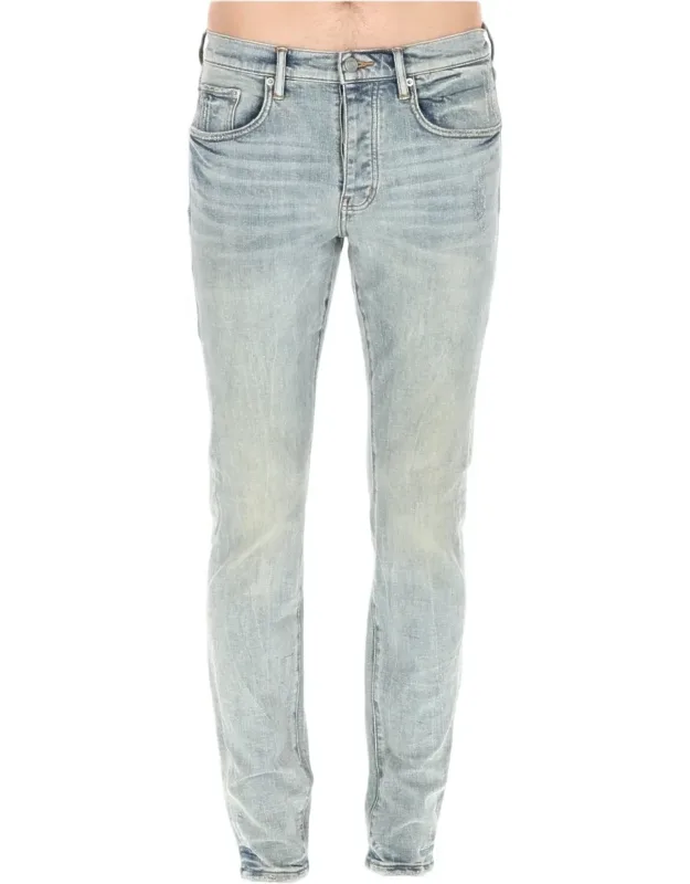 Fade Down Skinny Faded Denim Jeans
