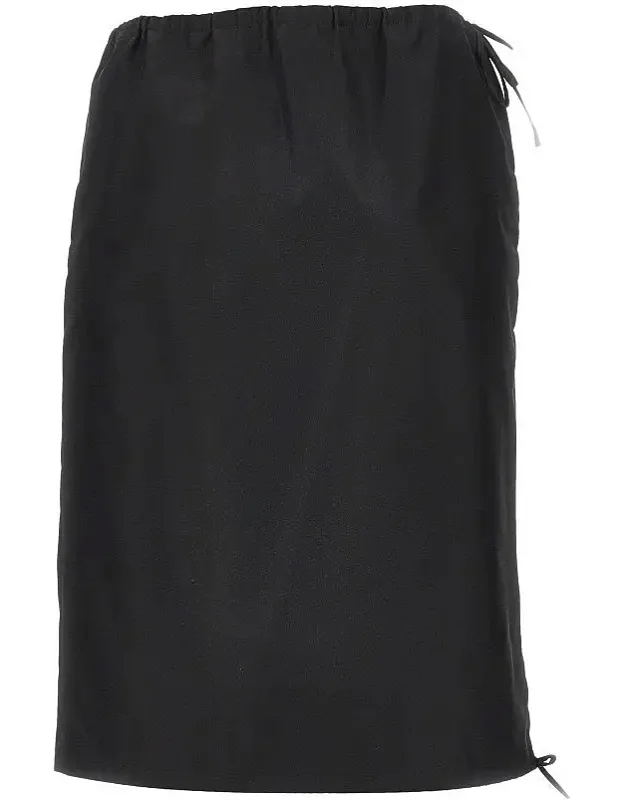 Re-nylon Pencil Skirt