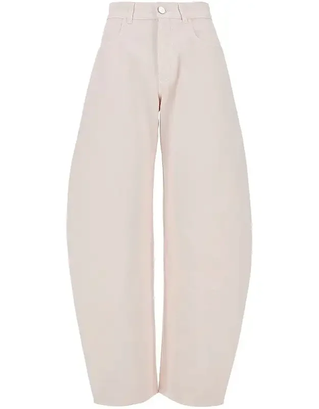 Denim Rounded Pants