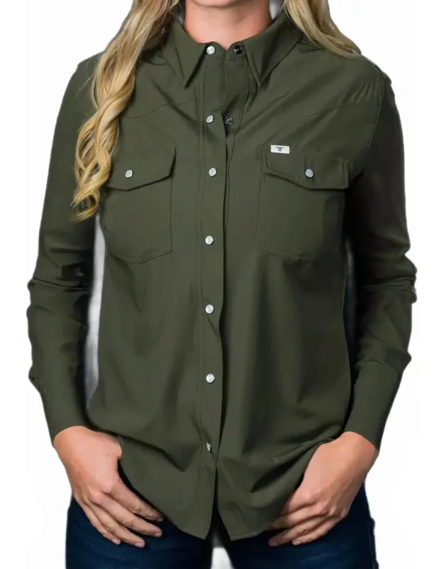 Long Sleeve Snap Shirt