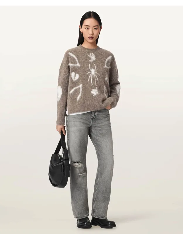 Charm Alpaca-blend Sweater
