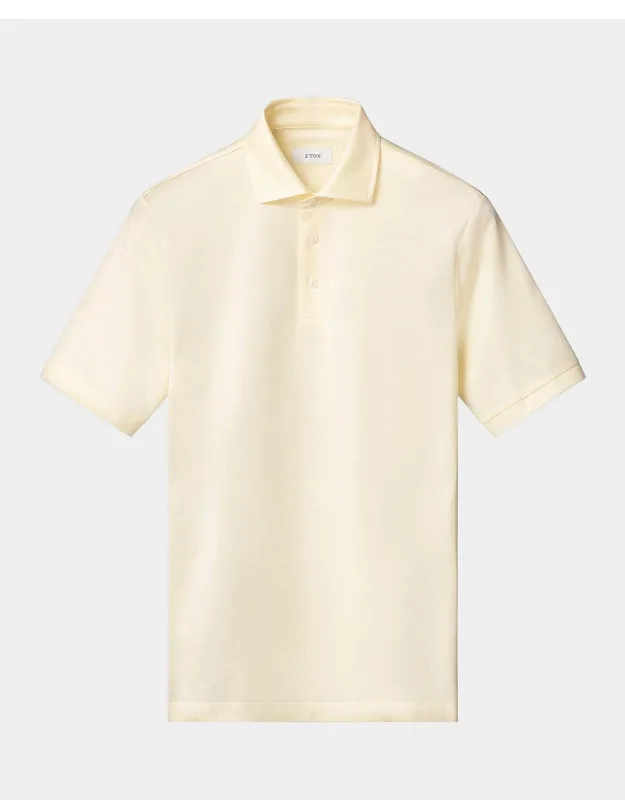 Knitted Cotton Polo Shirt
