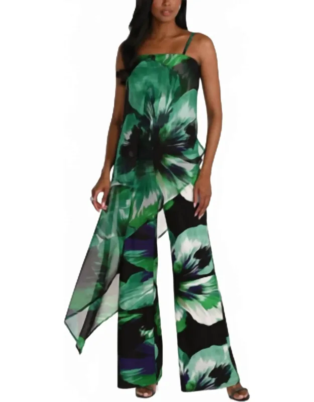 Flowy Floral Jumpsuit