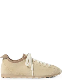 Jacquemus The Tennis Sneakers With Hydro Treatment Embroidery And Removable Leather-covered Insole