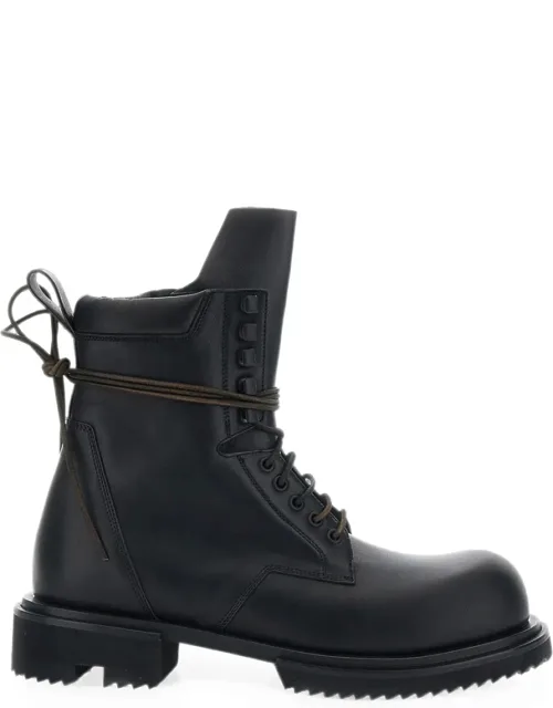 Lace-up Leather Boots