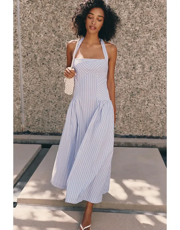 Halter Midi Dress