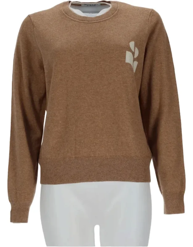 Knitted Cotton-wool Blend Sweatshirt