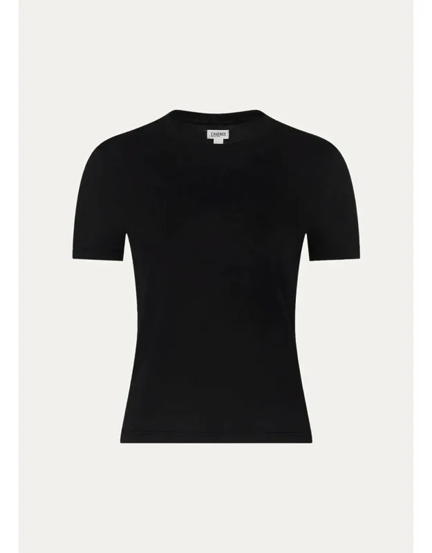 Cotton Crewneck T-shirt