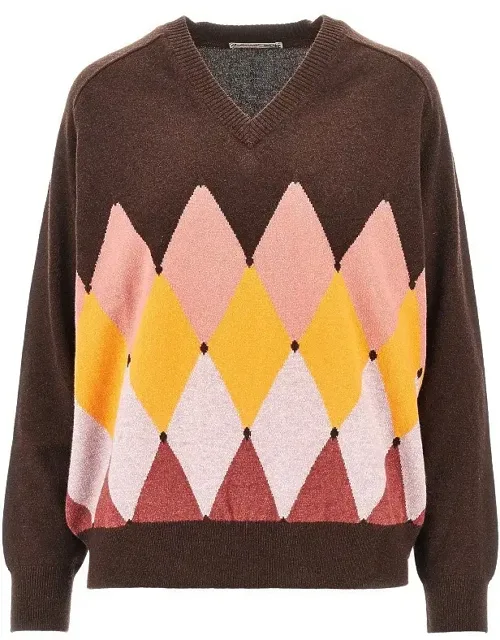 Cashmere Lozenge Sweater