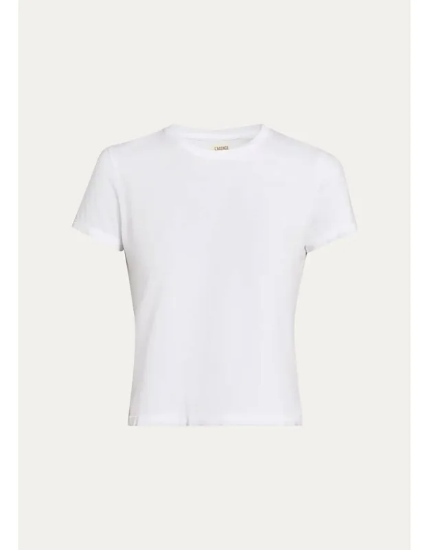Cotton Crewneck T-shirt