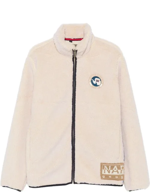 Logo-patch Fleece Jacket