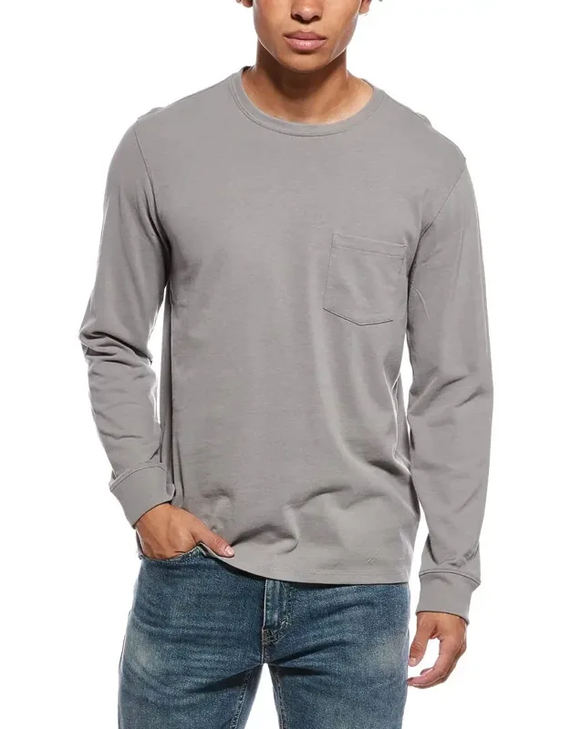 Sueded Jersey Pocket T-shirt