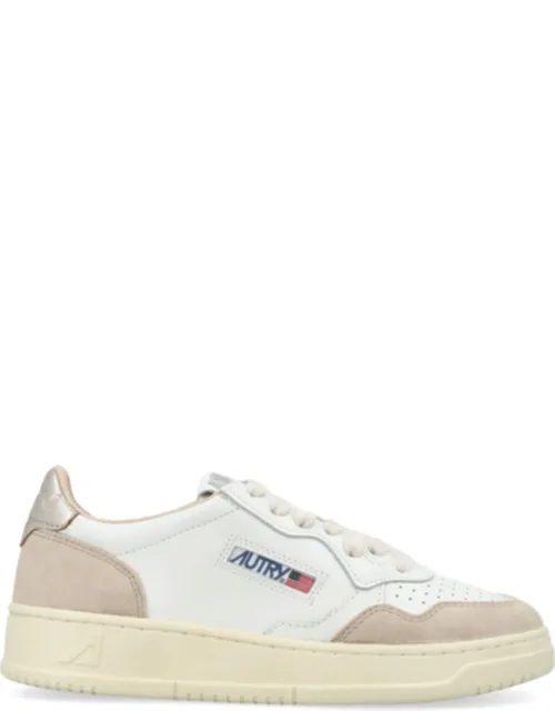 Medalist Leather Suede Sneakers