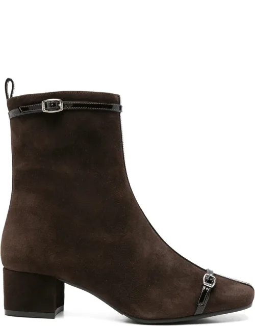Buckle-detail Ankle Boots