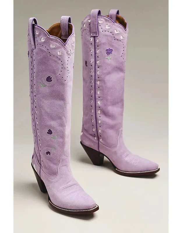 Flora Stitched Boots