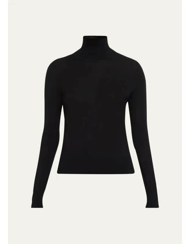 Larkin Merino Wool Turtleneck Sweater
