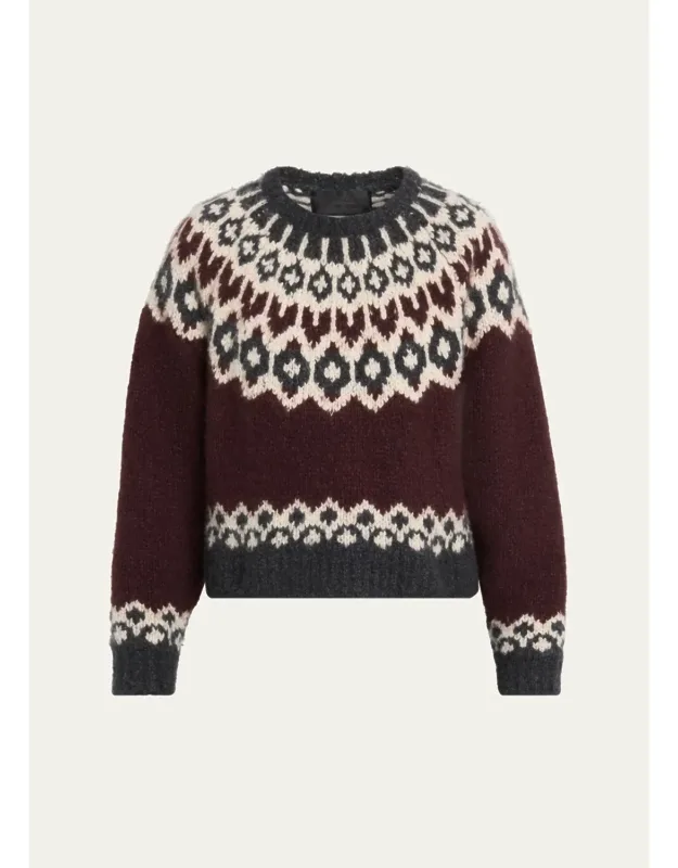 Isaline Fair Isle Cashmere Sweater