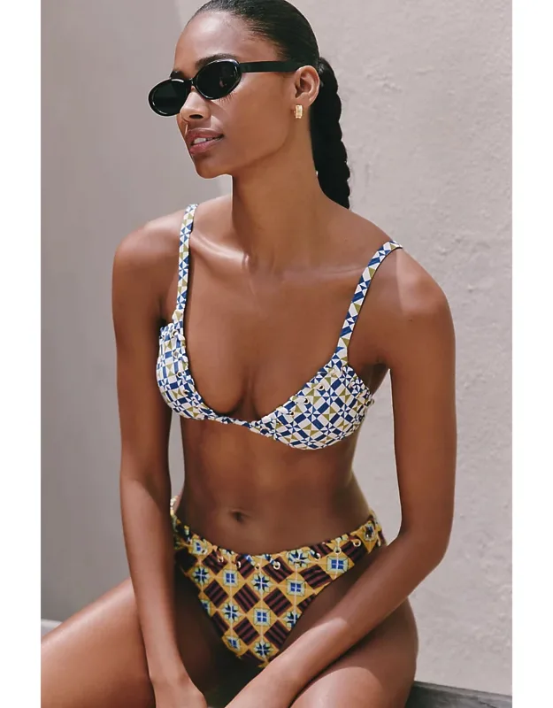Grommet Bikini Top