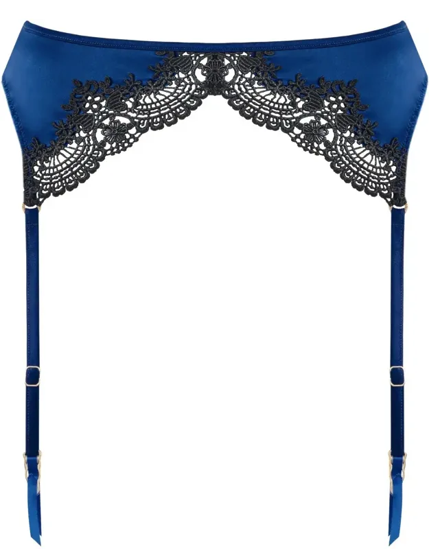 Luxury Satin Garter Belt