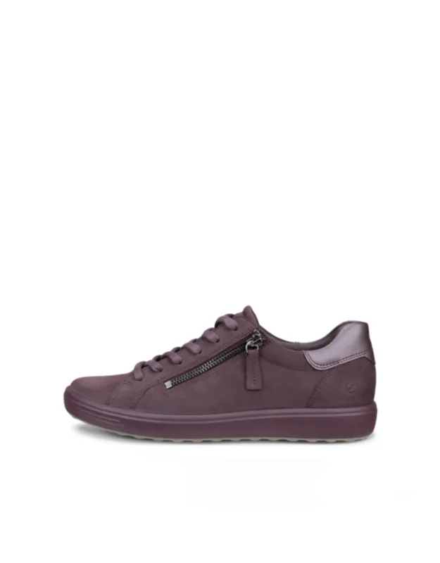 Soft 7 Leather Side-zip Sneakers