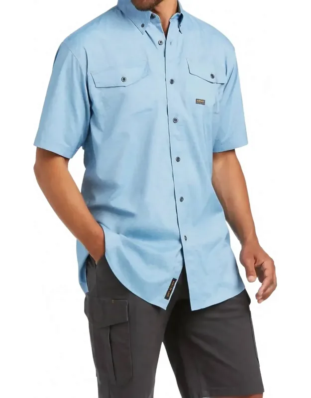 Rebar Made Tough Venttek Durastretch Work Shirt