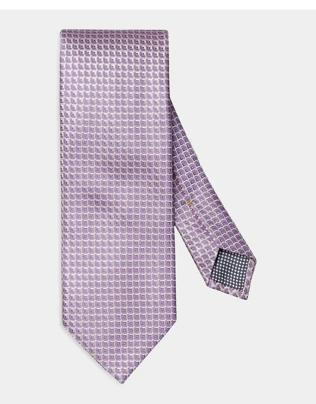 Geometric Silk Tie