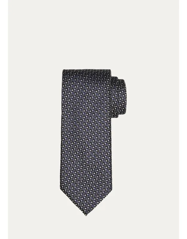 Maxi-prince Of Wales Silk Tie