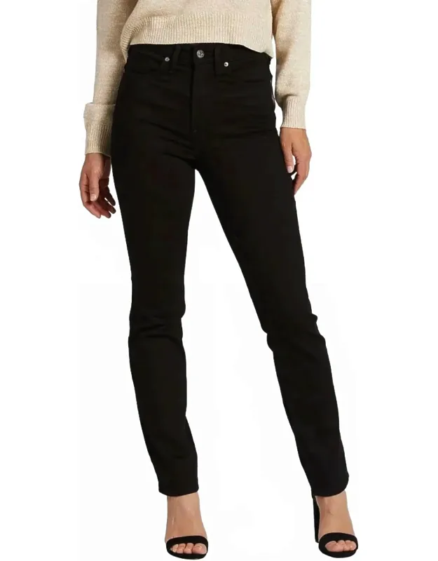 Infinite High Rise Straight Leg Jeans