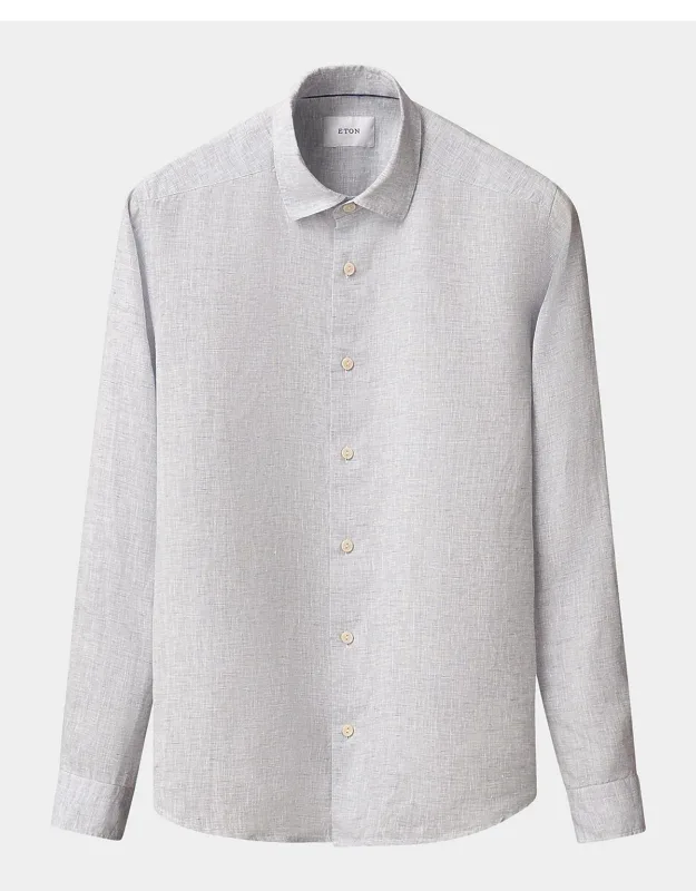 Linen Long-sleeve Shirt