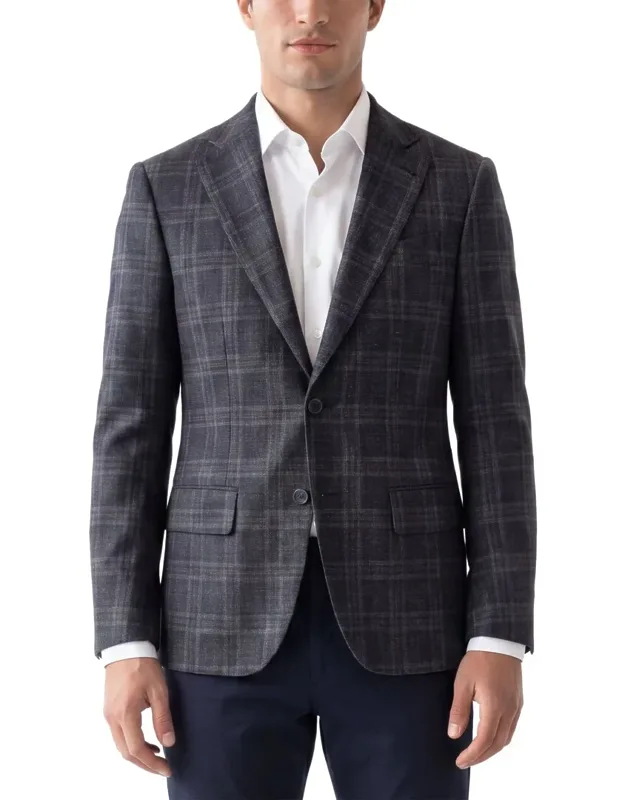 Tartan Check Blazer
