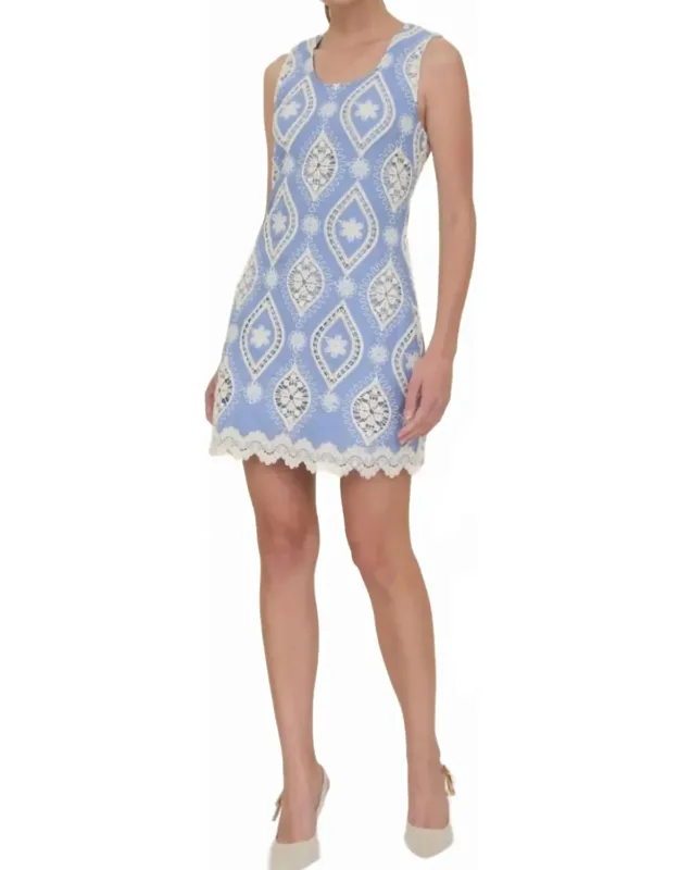 Coastal Lace Breeze Dress