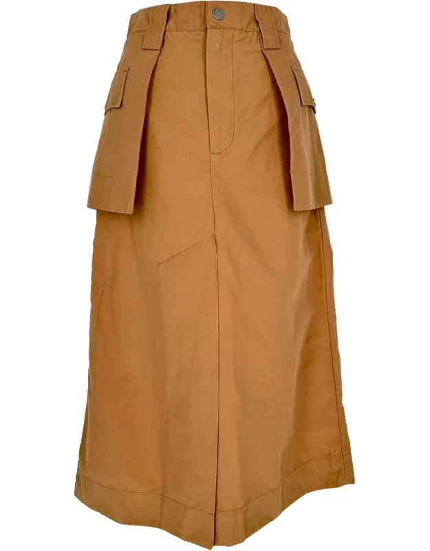Cargo Midi Skirt