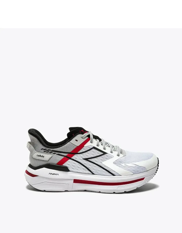 Cellula Sneakers In Silver With Chunky Heel And Anima Technology