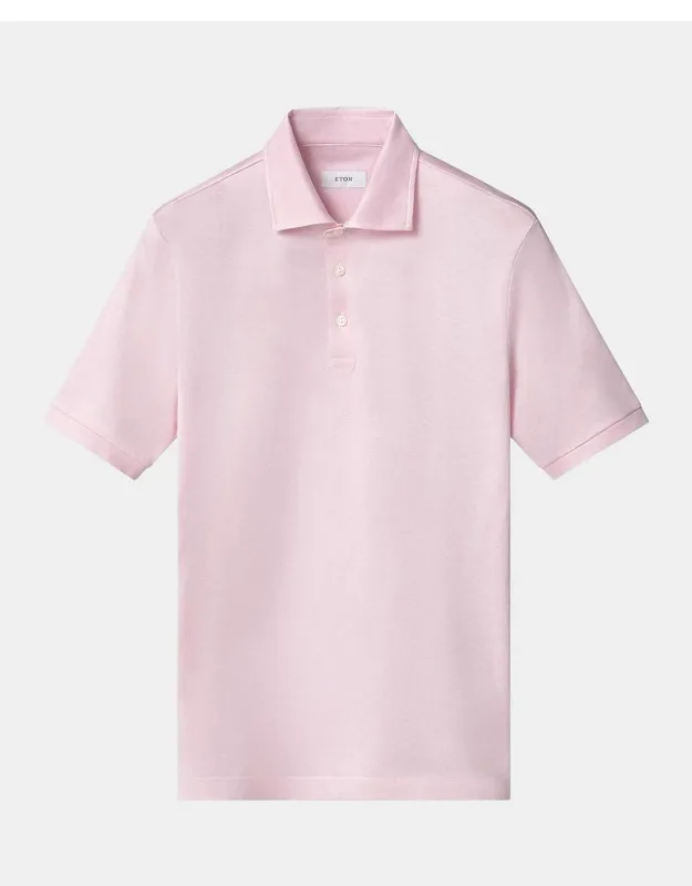 Knitted Cotton Polo Shirt