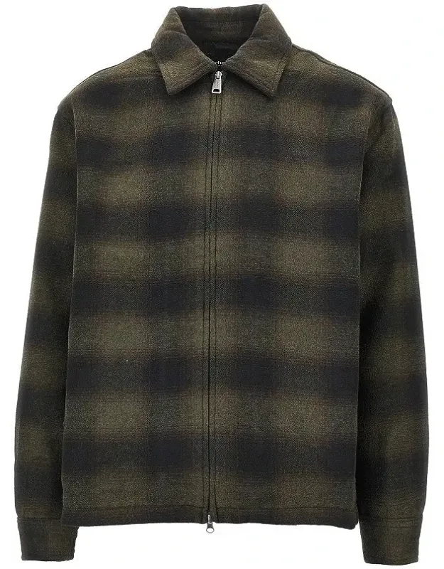 Alton Check Felt Jacket