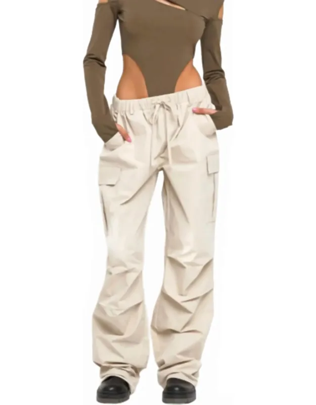 Wide Leg Cargo Pants