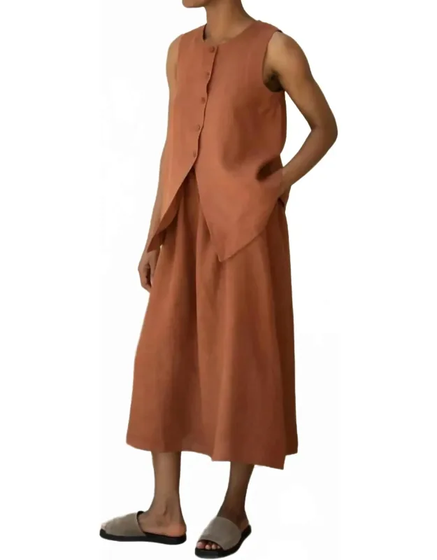 Linen Skirt