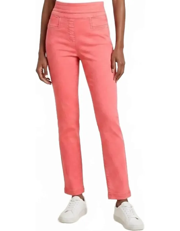 Woven Straight Leg Pants