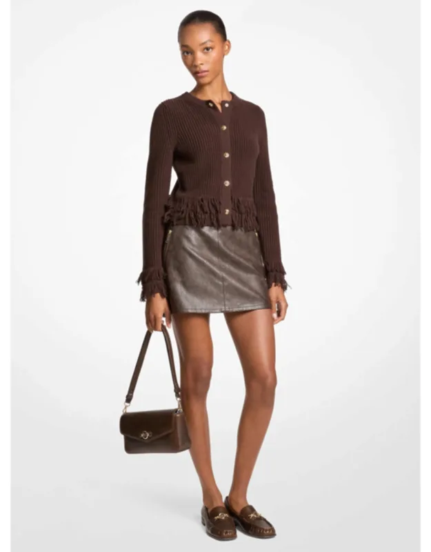 Fringed Cardigan
