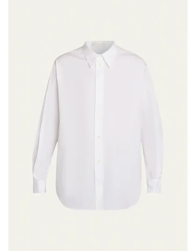 Tomek Cotton Poplin Dress Shirt