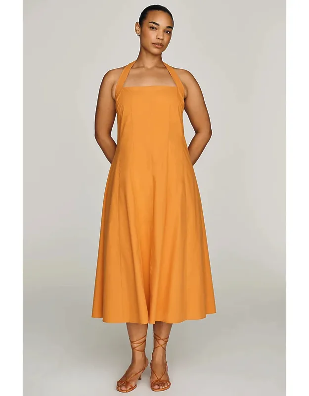 Cotton Midi Dress