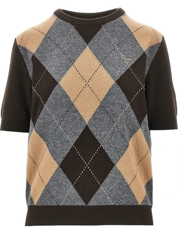 Cashmere Lozenge Sweater