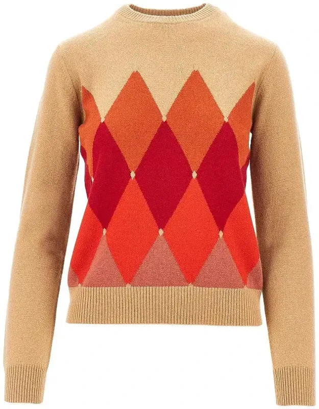 Cashmere Lozenge Sweater