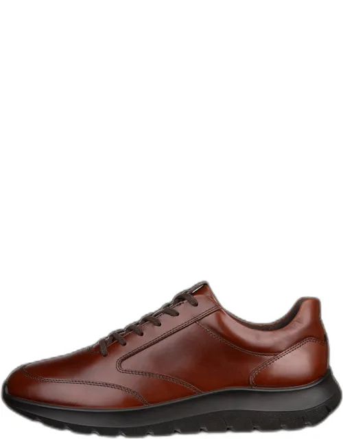 City Stride Leather Sneakers