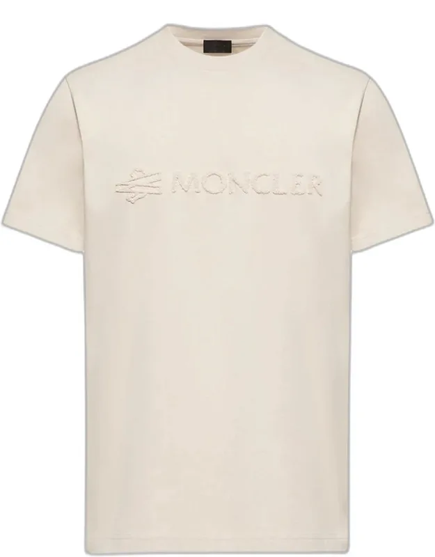 Terry-effect Logo Cotton Jersey Crewneck T-shirt