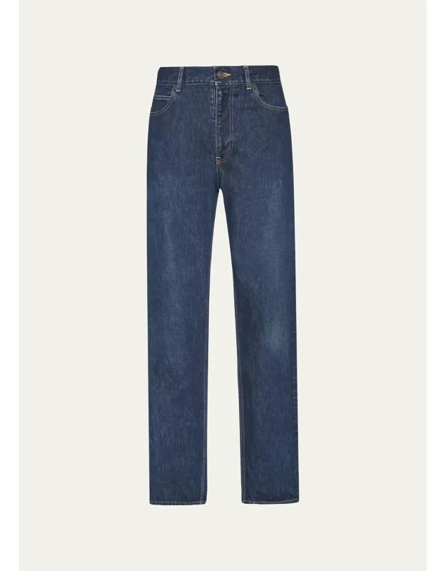Vanya Mid-rise Wide-leg Jeans