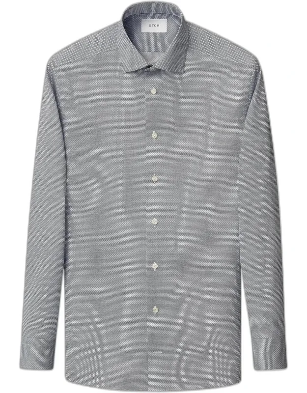 Geometric Twill Shirt